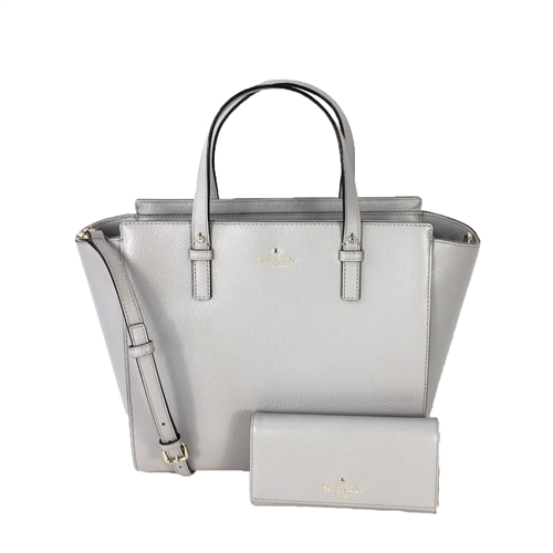 Kate Spade Hayden Leather Satchel Nika Wallet Set
