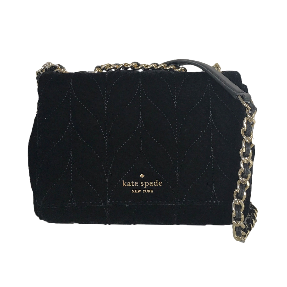 KATE SPADE LAUREL Way Reiley Black Velvet W/Pearls Handbag Purse & Match  Wallet $71.00 - PicClick
