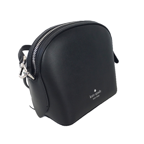 Kate Spade Frosty Penguin Leather Crossbody, Black KATE SPADE PENGUIN FROSTY TRIPLE COSMETIC DOME main image 0