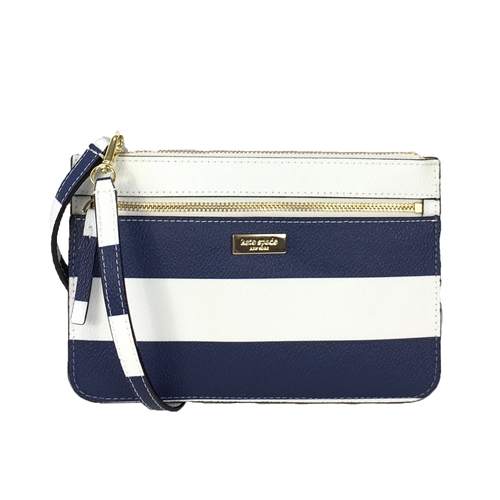 Kate Spade Striped Tinie Wristlet