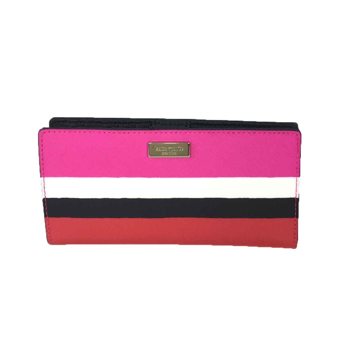 Kate Spade Stripe Wallet in Pink
