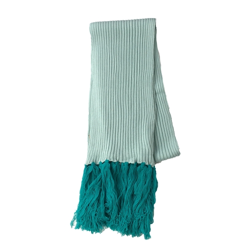 La Fiorentina Colorblocked Log Fringe Scarf