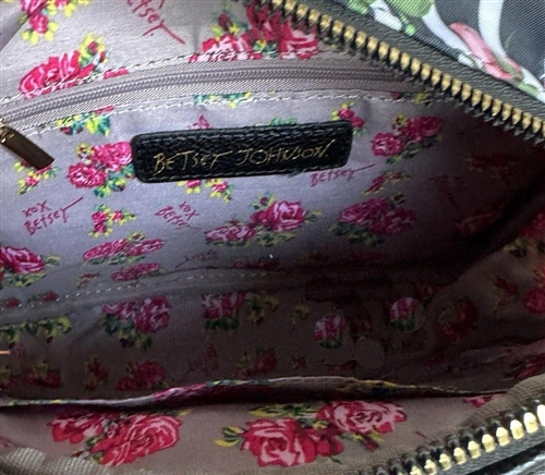 Betsey Johnson XO Daisy Rose Print Crossbody Multicolor  display picture 3