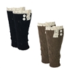 Fashion Culture Crochet Lace Trim Leg Warmers Boot Toppersrs