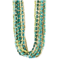 Zad Jewelry Halona Multi Layer Beaded Necklace